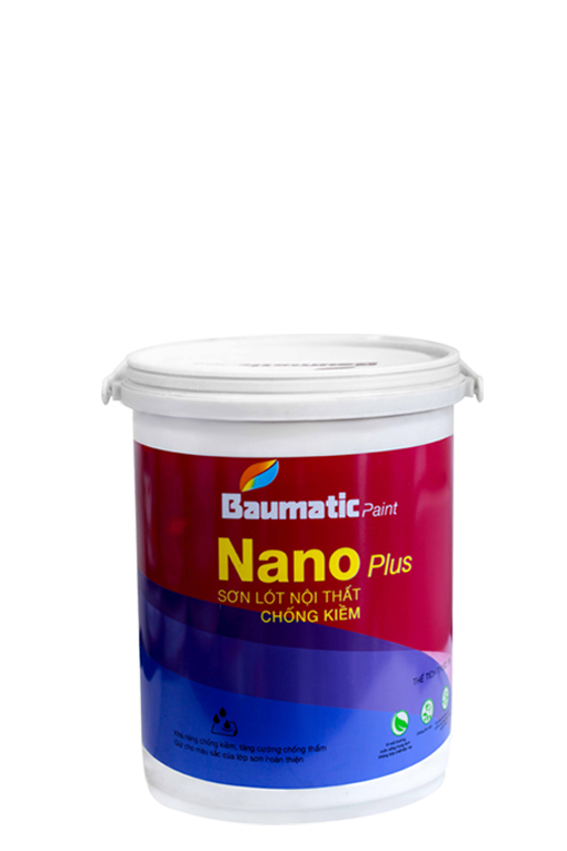 SƠN LÓT NỘI THẤT CHỐNG KIỀM - NANO PLUS 5L